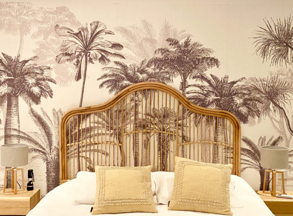 Expressionsmetis Furniture Home Decor Bed Room Head Board Natural Rattan