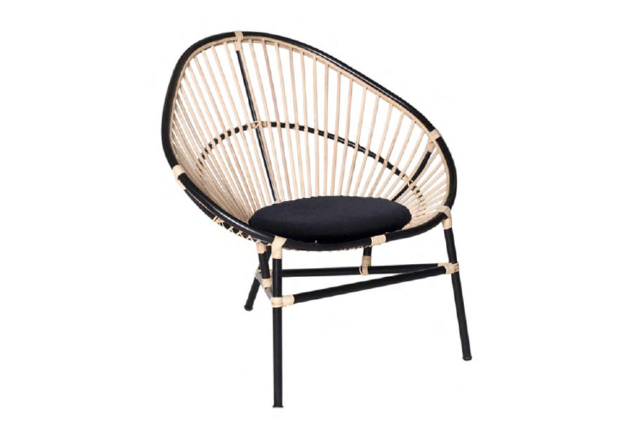 Rattan oval chair sale