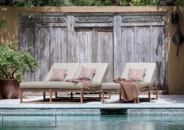 Expressionsmetis Orgam Sun Lounger Outdoor Furniture Day Bed